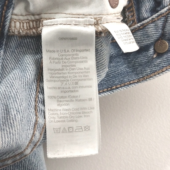 Madewell Size 26 Light Blue Women's Jeans - Picture 2 of 6